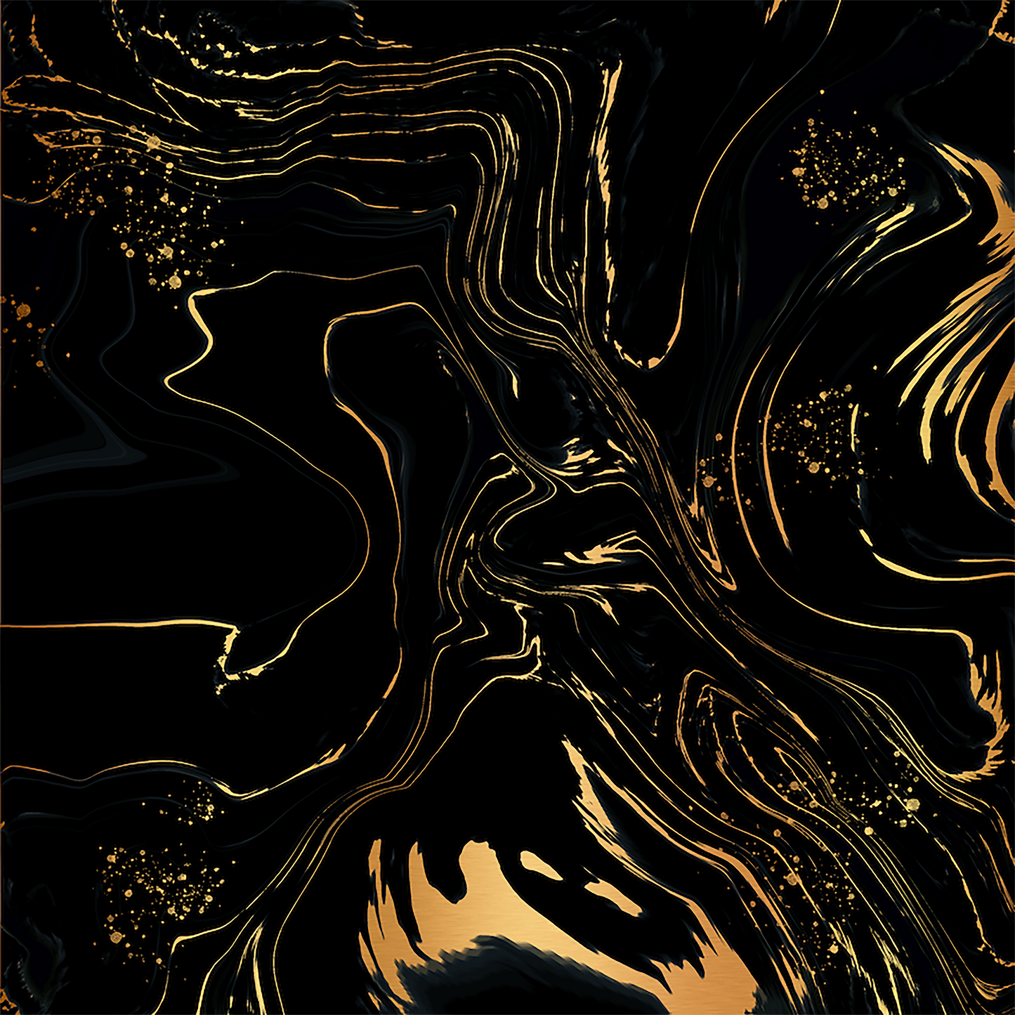 Black Desire Abyss Alcohol Ink