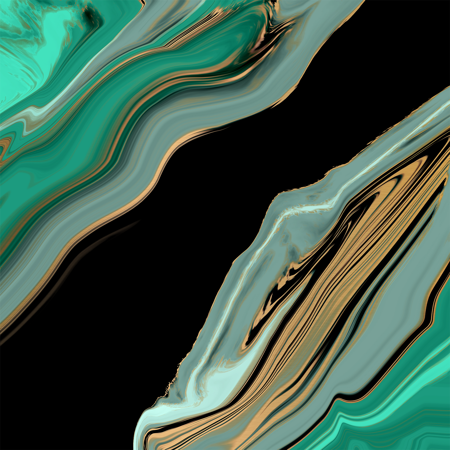 Deep Abyss Alcohol Ink