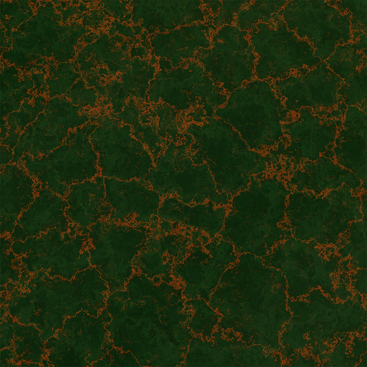 Green Orange Marble 3D Realism