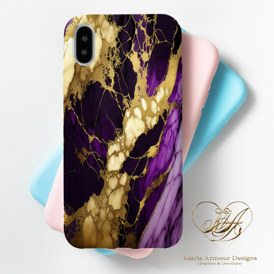 Amethyst Paradise Alcohol Ink Realism