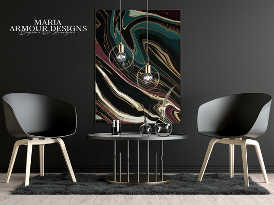 Serenity Paradise Alcohol Ink