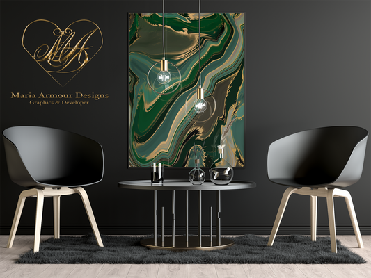 Forest Paradise Alcohol Ink