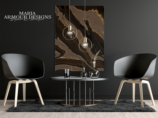 Chocolate Goodness Alcohol Ink