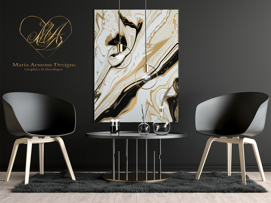 Cookies and Cream Paradise Alcohol Ink