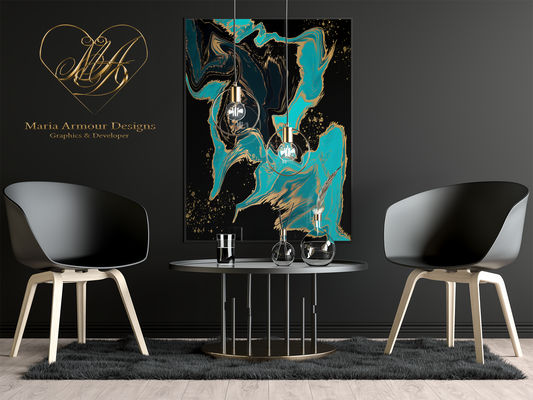 Aqua Paradise Alcohol Ink