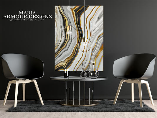 Cookies and Cream Geode Texture