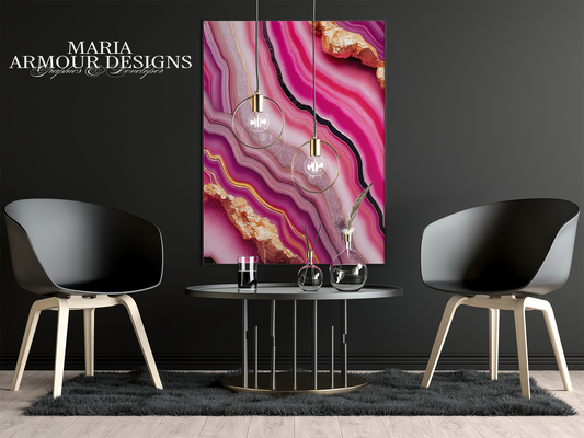 Princess Cut Geode Texture