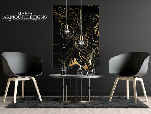 Black Desire Abyss Alcohol Ink