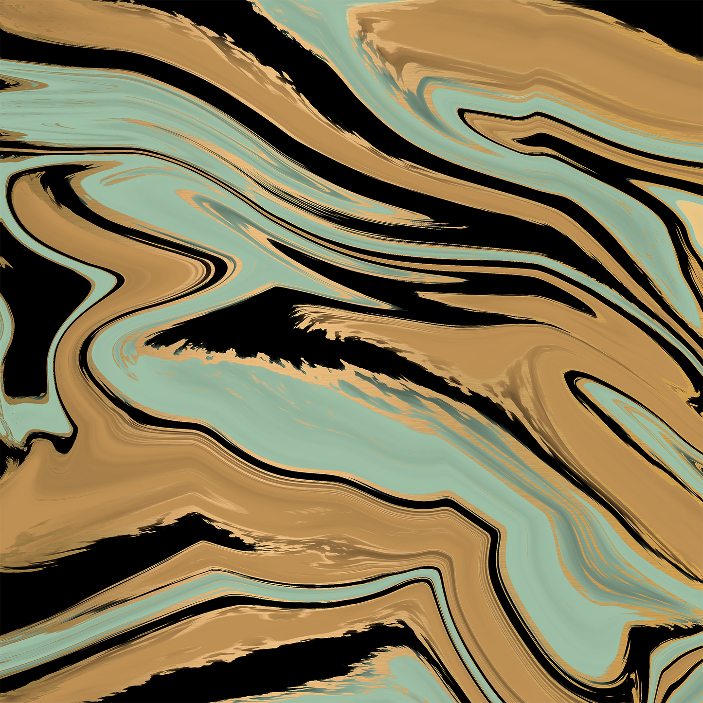 Rippling Waves Alcohol Ink