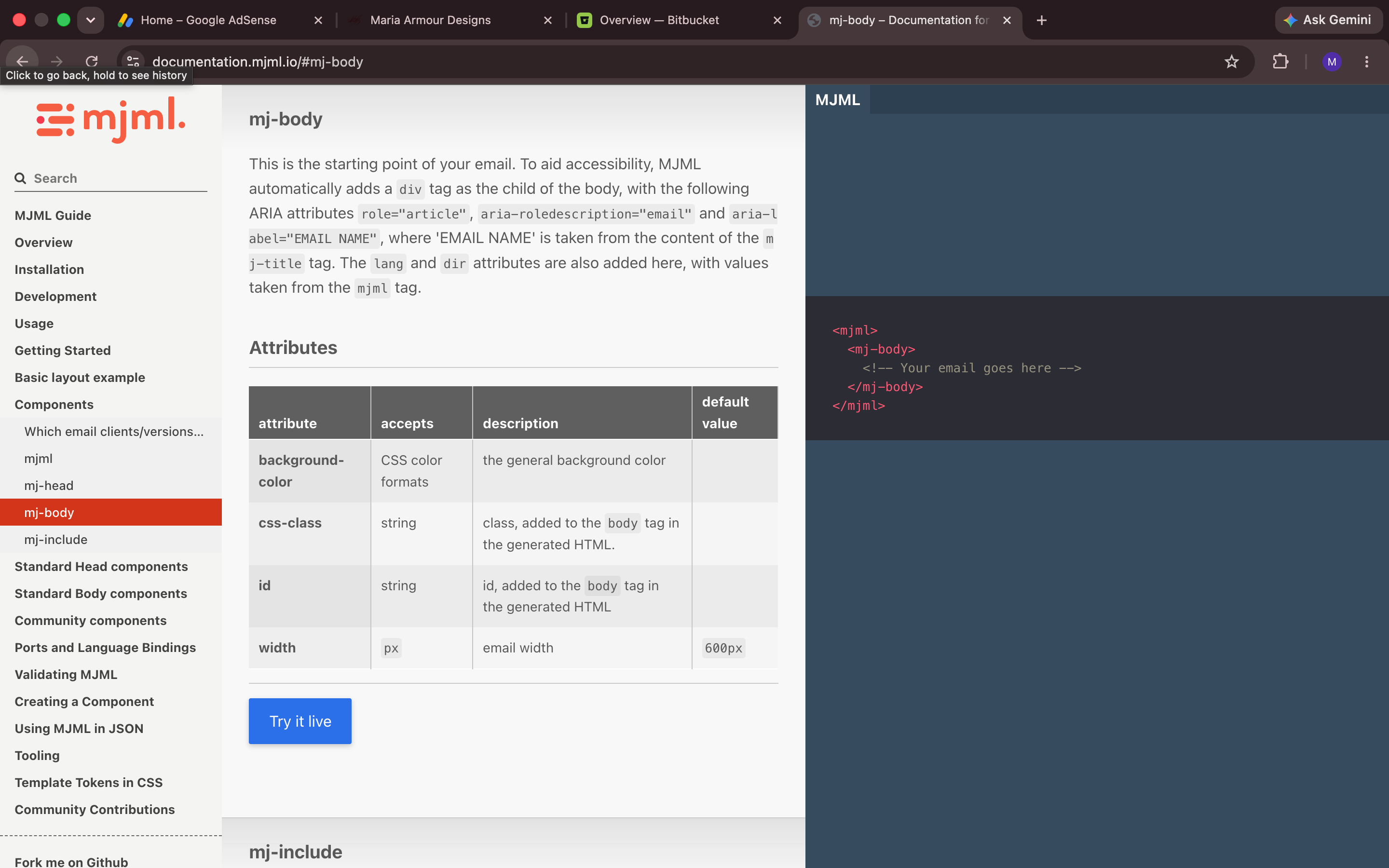 MJML Framework Part Two