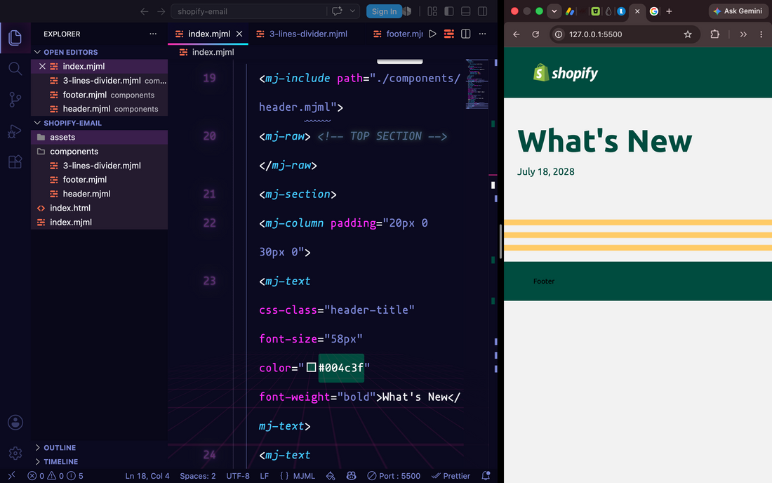 MJML Framework Part Five