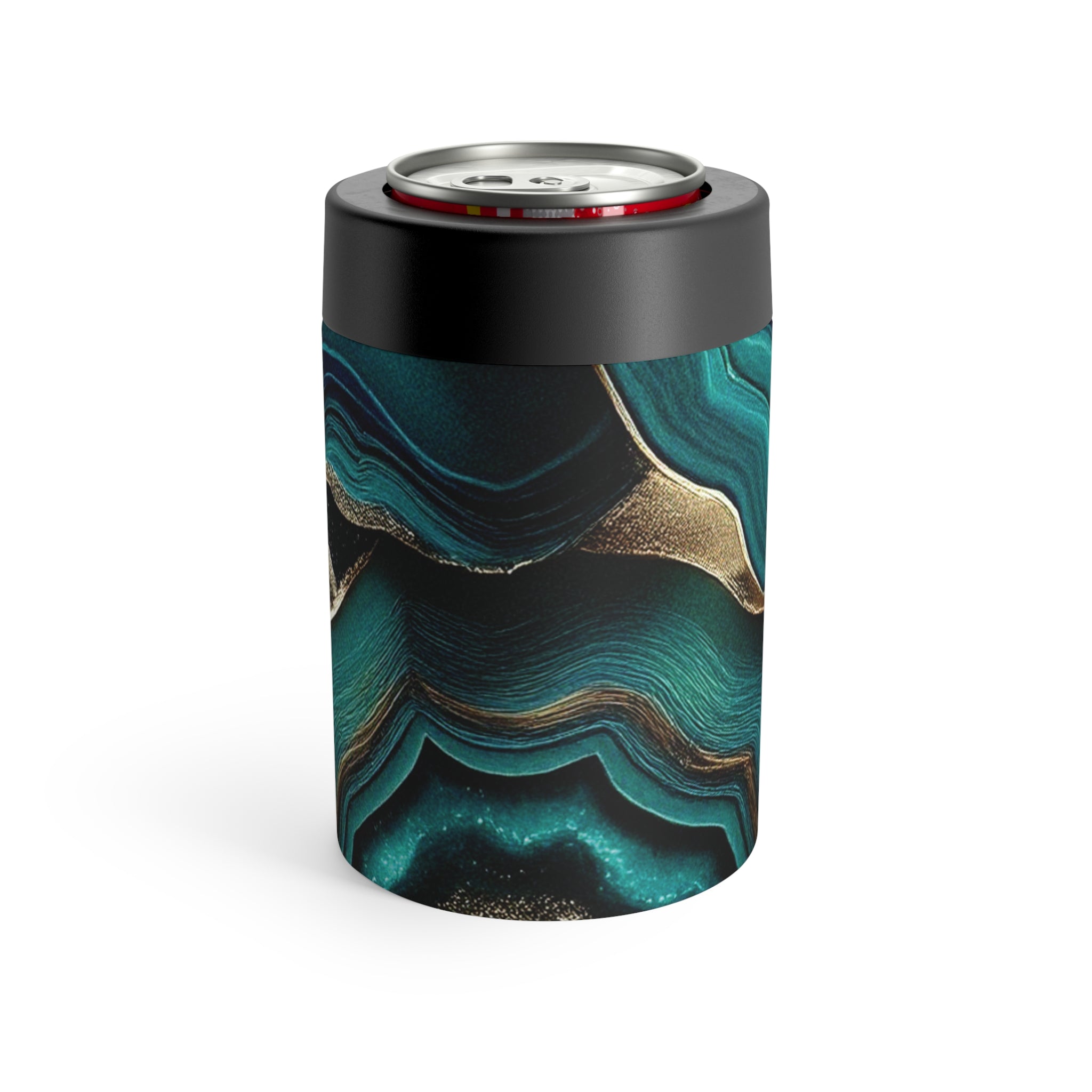 Midnight Teal Geode V3 Can Holder