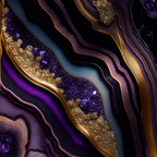 Amethyst Paradise Geode Texture