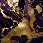 Amethyst Paradise Alcohol Ink Realism