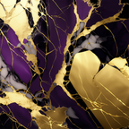 Amethyst Paradise Alcohol Ink Realism