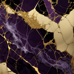 Amethyst Paradise Alcohol Ink Realism