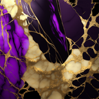 Amethyst Paradise Alcohol Ink Realism