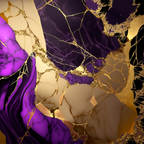 Amethyst Paradise Alcohol Ink Realism