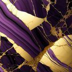 Amethyst Paradise Alcohol Ink Realism