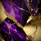 Amethyst Paradise Alcohol Ink Realism