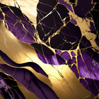 Amethyst Paradise Alcohol Ink Realism