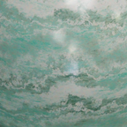 Aqua Swirl Marble 3D Realism