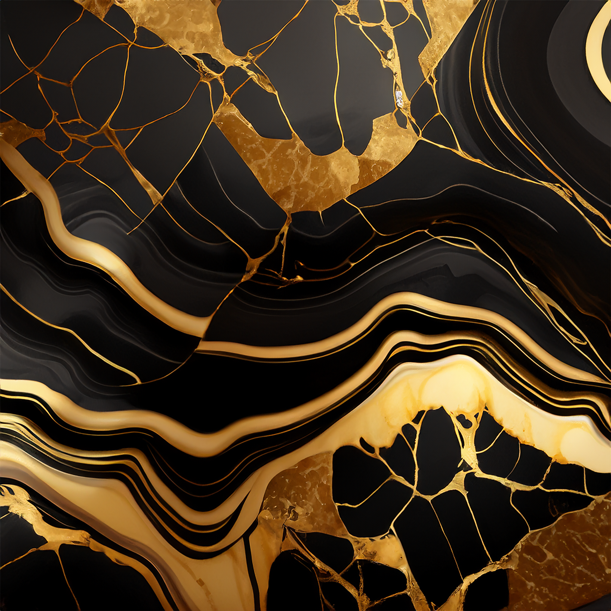 Chocolate Goodness Alcohol Ink Realism