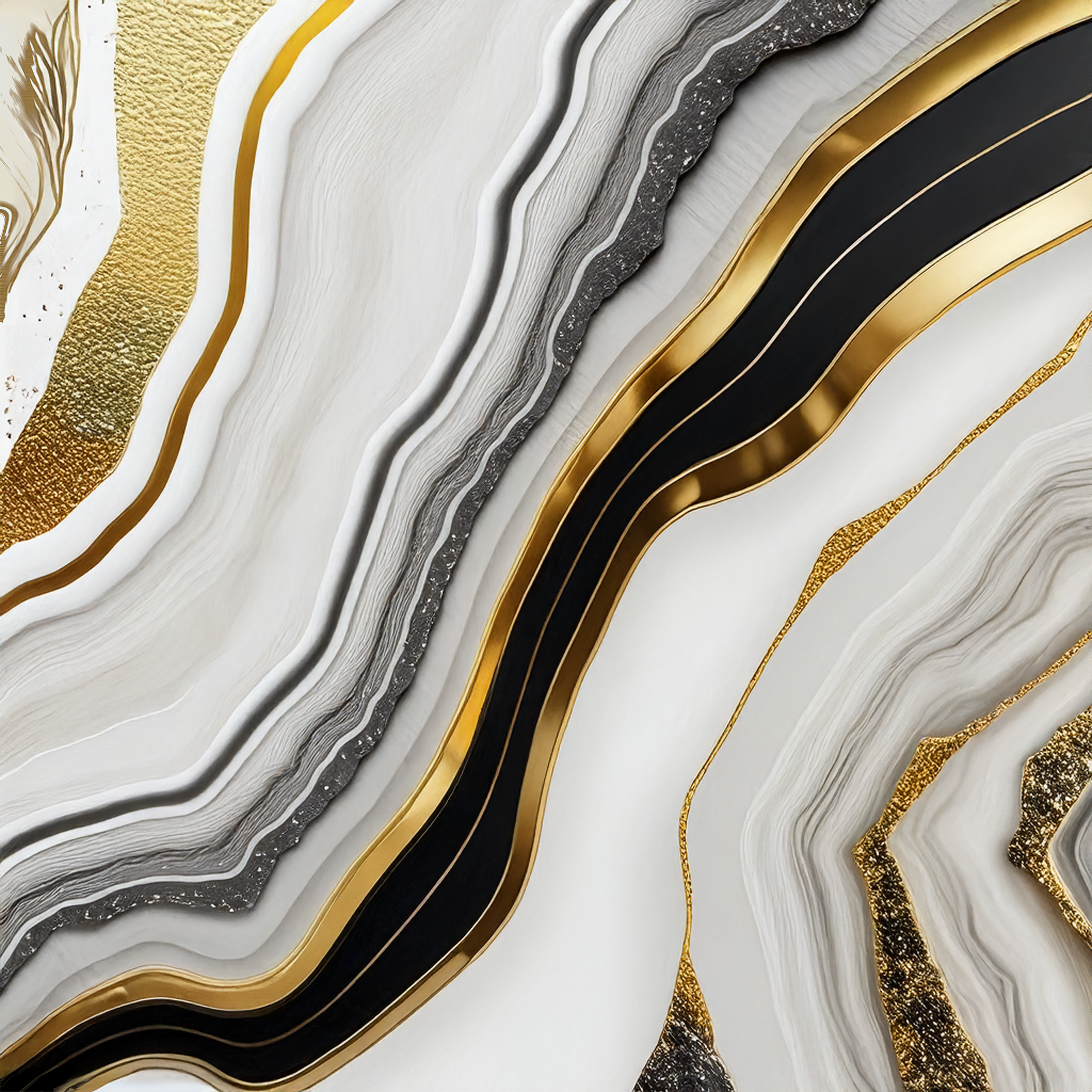 Cookies and Cream Geode Texture