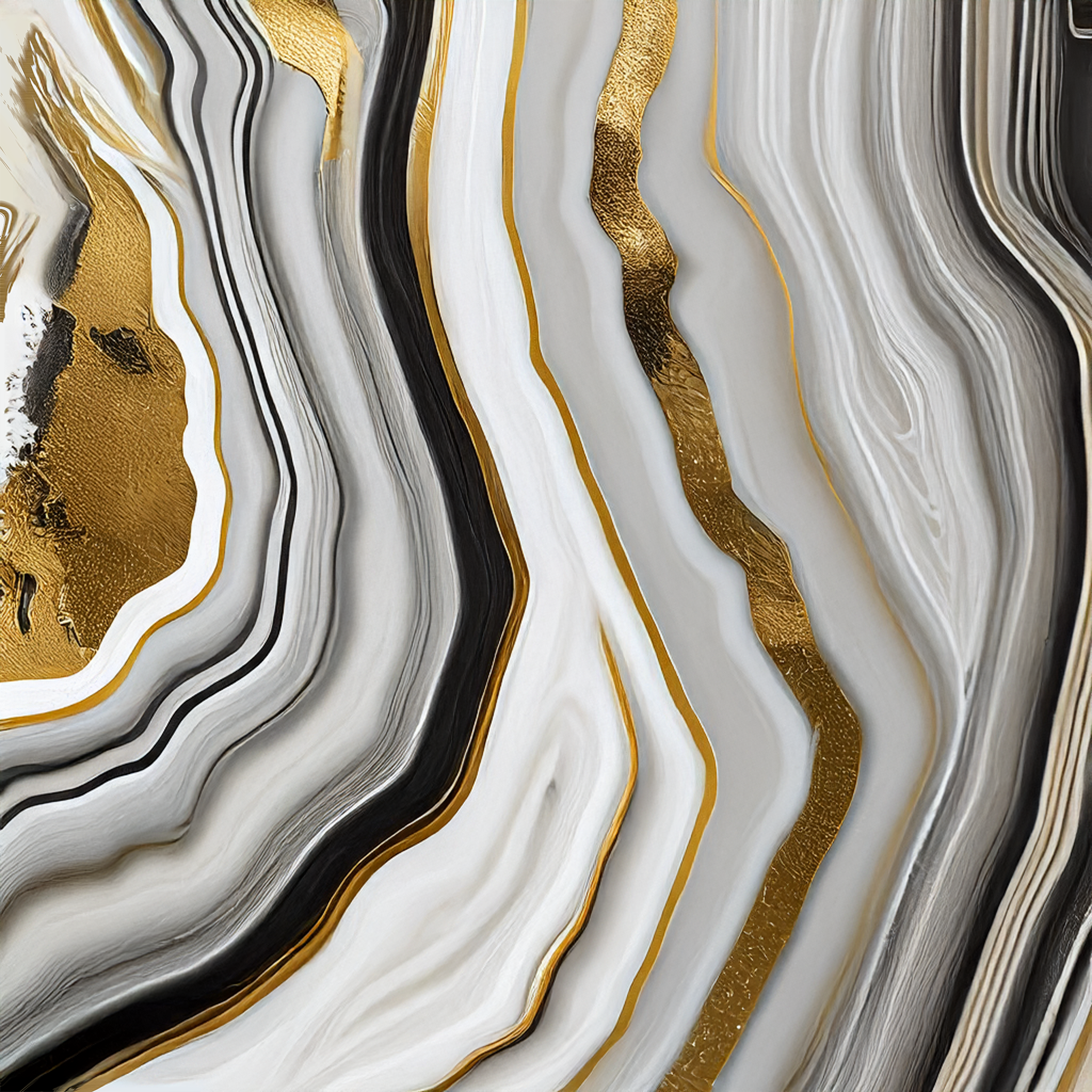 Cookies and Cream Geode Texture