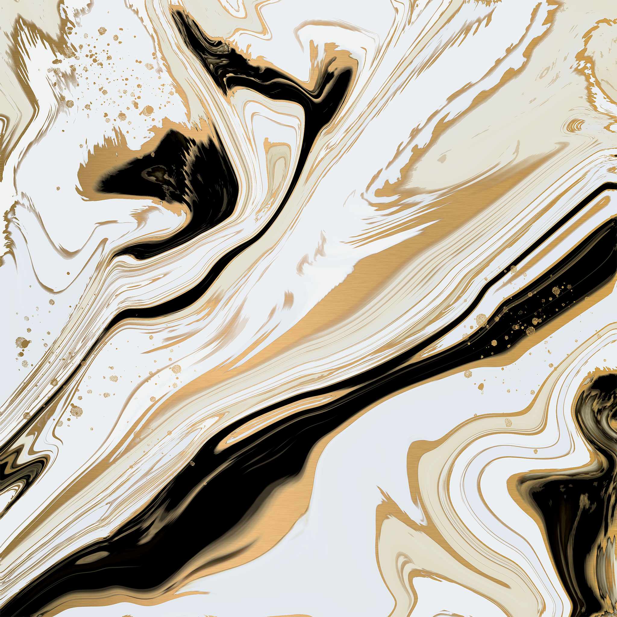 Cookies and Cream Paradise Alcohol Ink