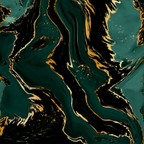 Emerald Paradise Alcohol Ink