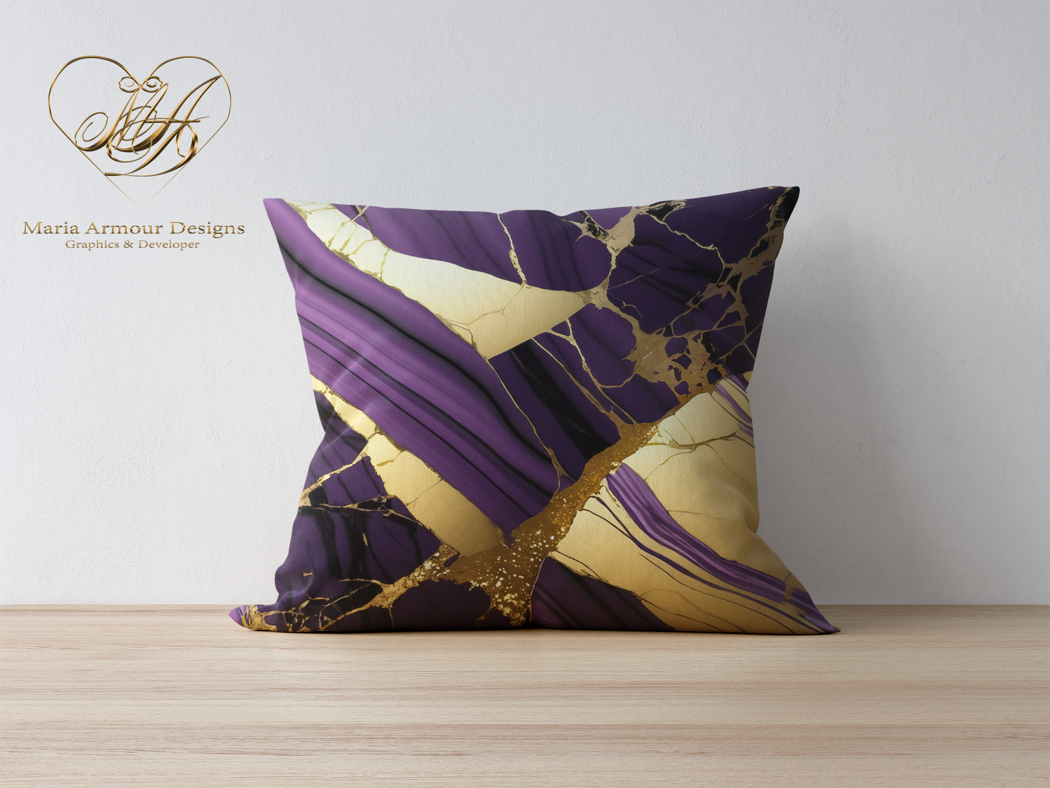 Amethyst Paradise Alcohol Ink Realism