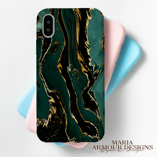 Emerald Paradise Alcohol Ink