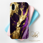 Amethyst Paradise Alcohol Ink Realism