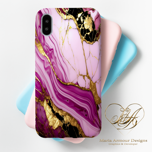 Princess Cut Alcohol Ink Realism
