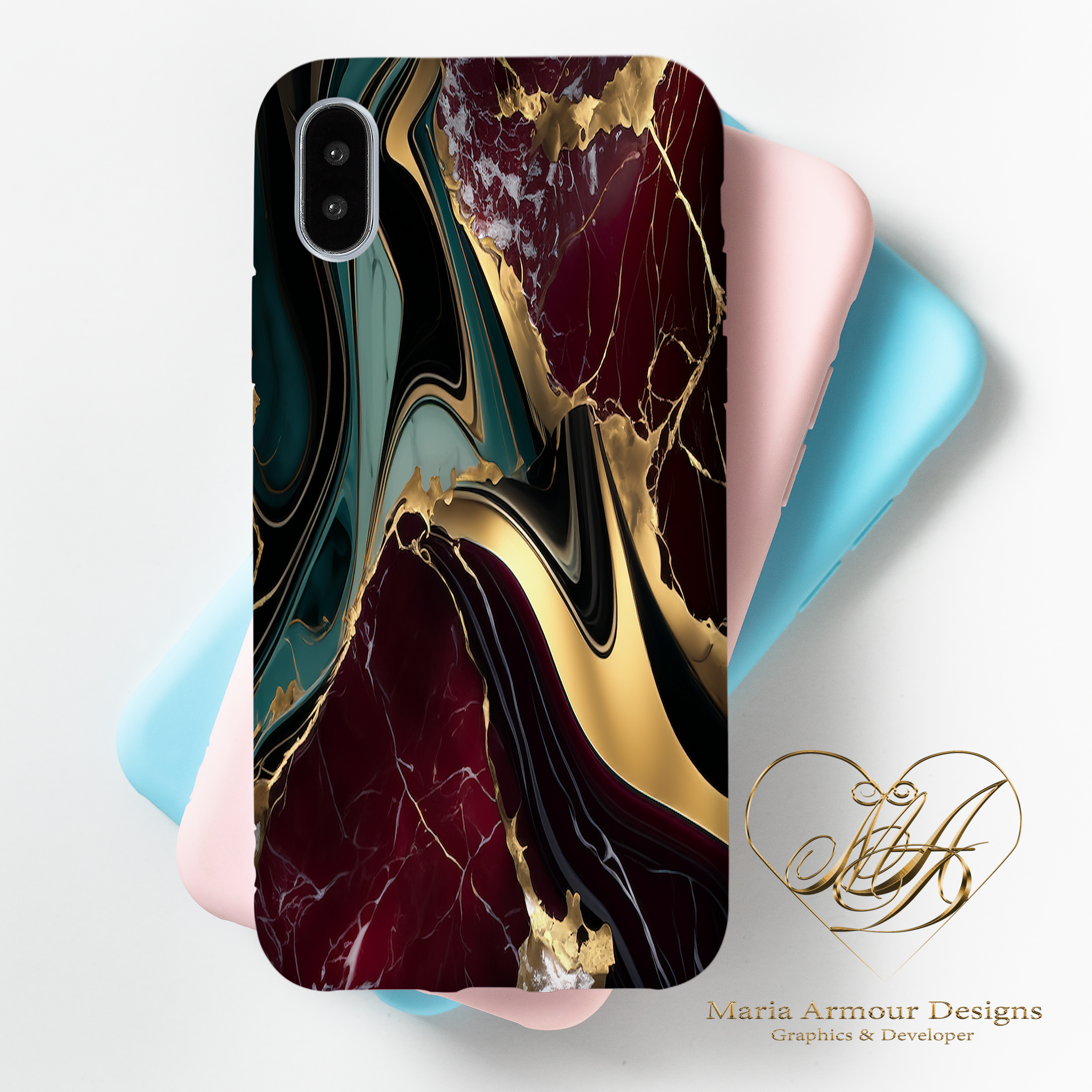 Serenity Alcohol Ink Realism