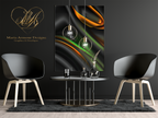 Rippling Waves Satin Realism