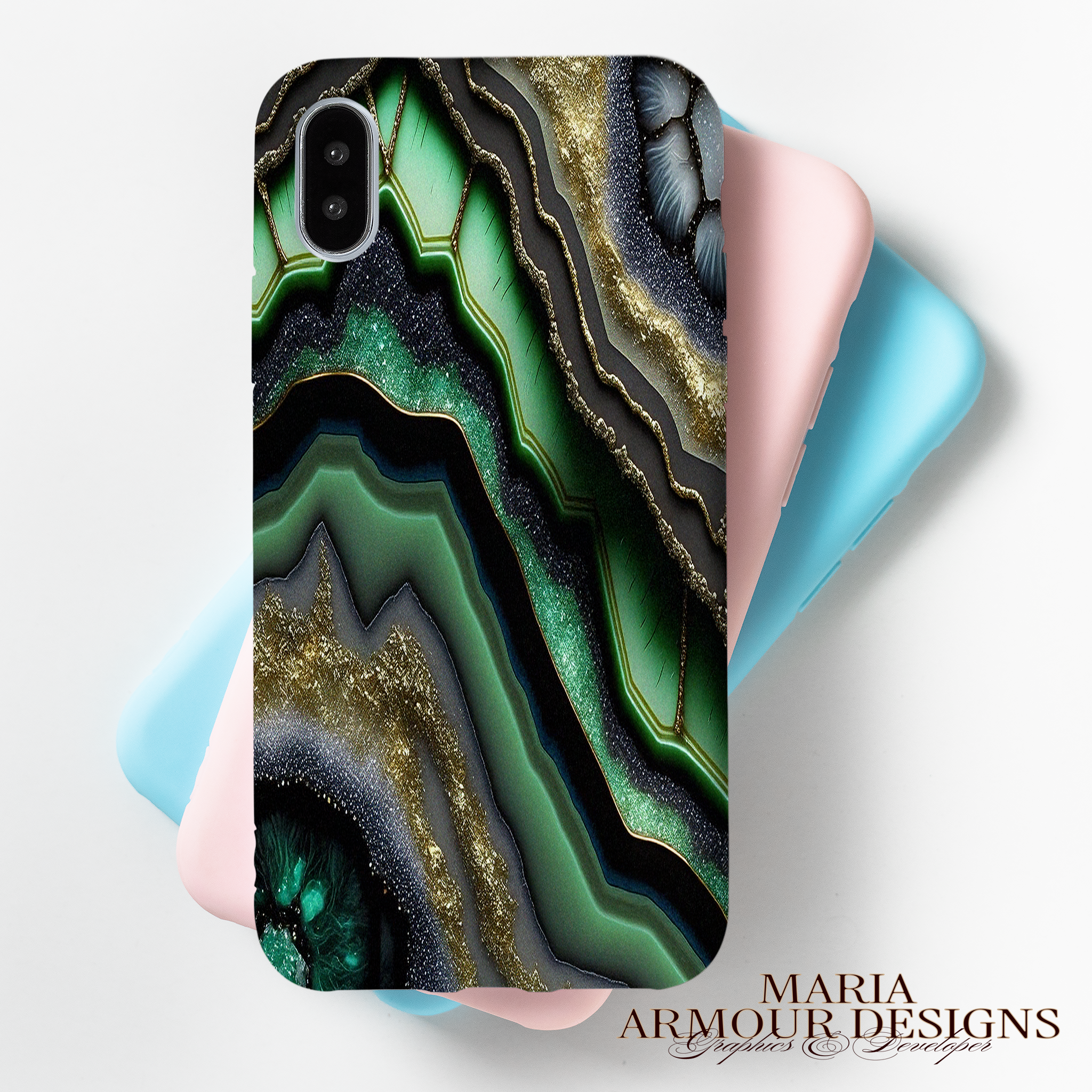 Forest Paradise Geode Texture