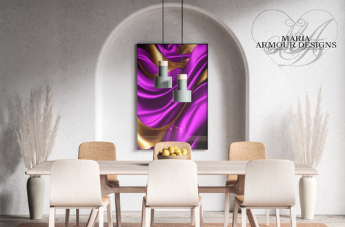 Amethyst Paradise Satin Realism
