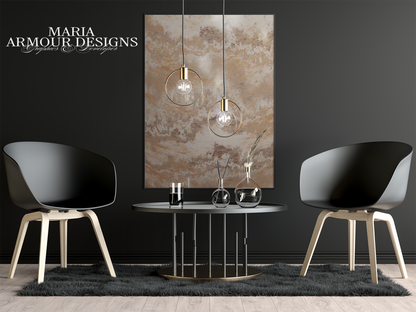 Desert Swirl Marble 3D Realism