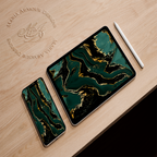 Emerald Paradise Alcohol Ink