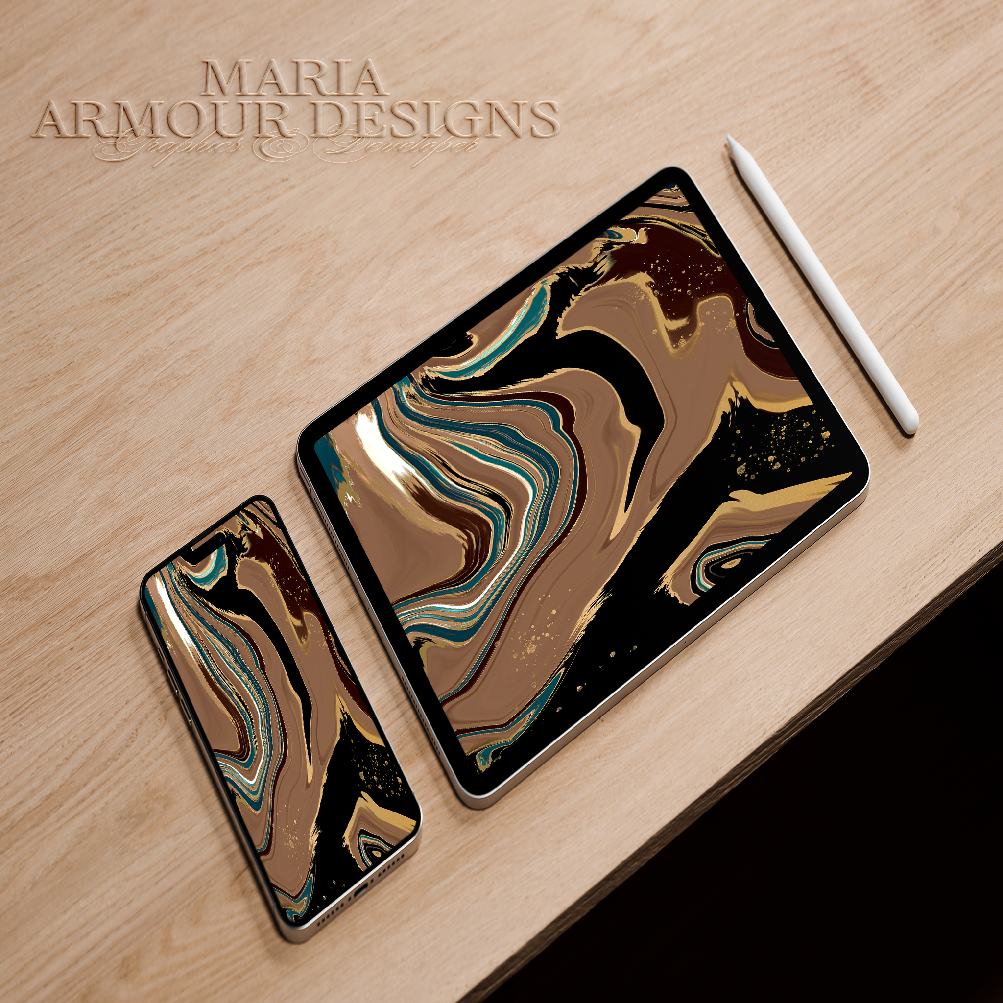 Divine Paradise Alcohol Ink