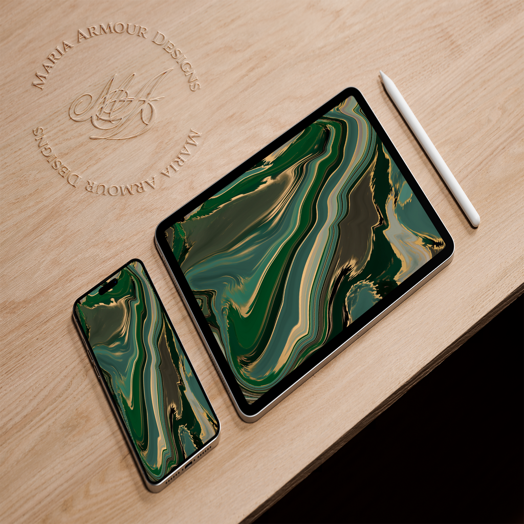 Forest Paradise Alcohol Ink