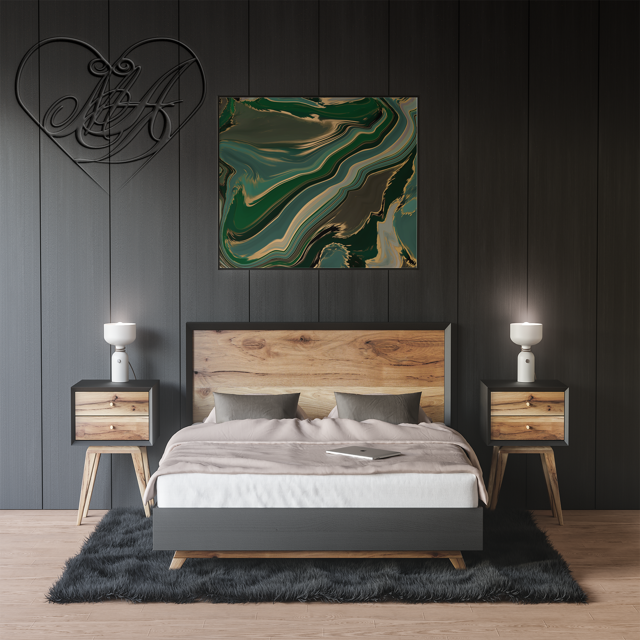 Forest Paradise Alcohol Ink