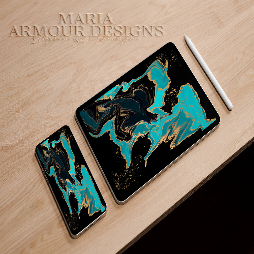 Aqua Paradise Alcohol Ink