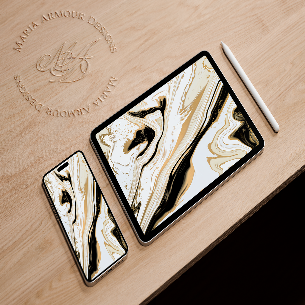 Cookies and Cream Paradise Alcohol Ink