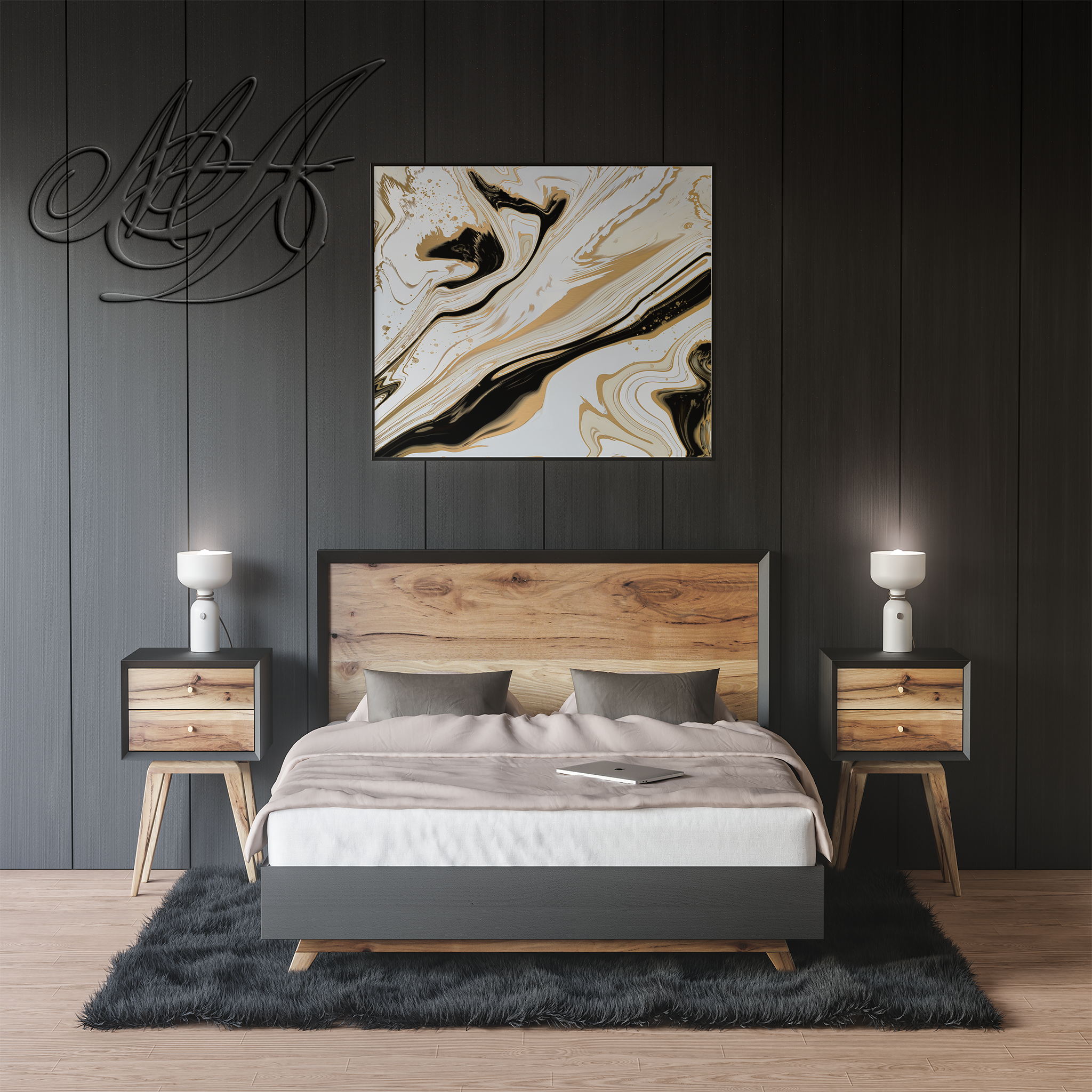 Cookies and Cream Paradise Alcohol Ink