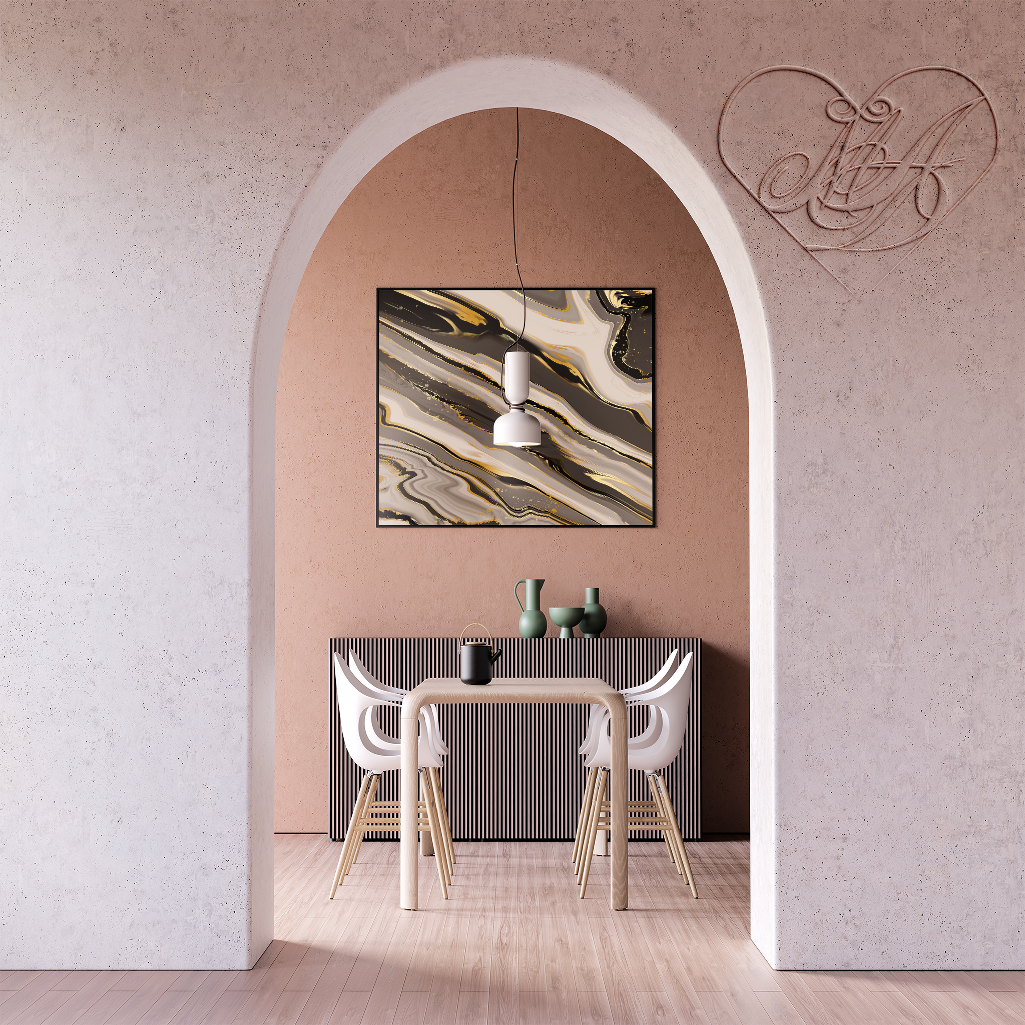 Grey Tundra Paradise Alcohol Ink