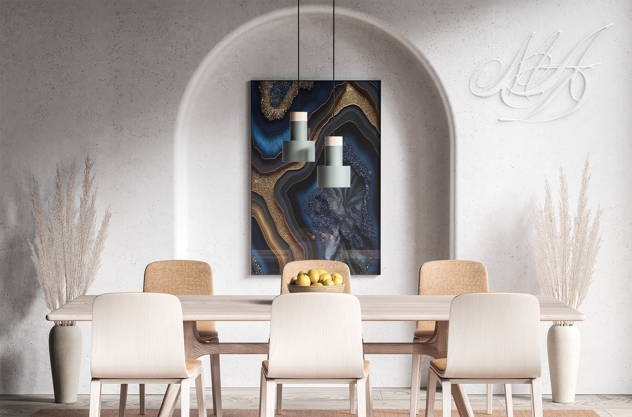 Aqua Paradise Geode Texture