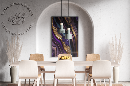 Amethyst Paradise Geode Texture